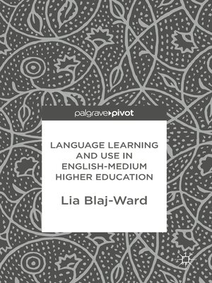 cover image of Language Learning and Use in English-Medium Higher Education